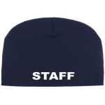 Staff Embroidered Skull Cap 